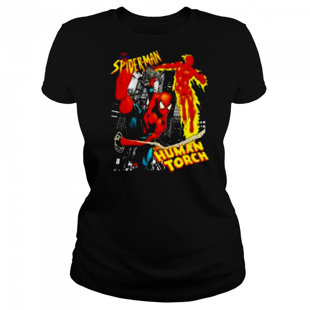 Spider man the Human Torch shirt Women's T-shirt