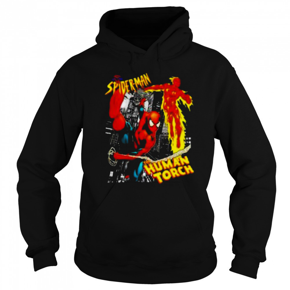 Spider man the Human Torch shirt Sweatshirt