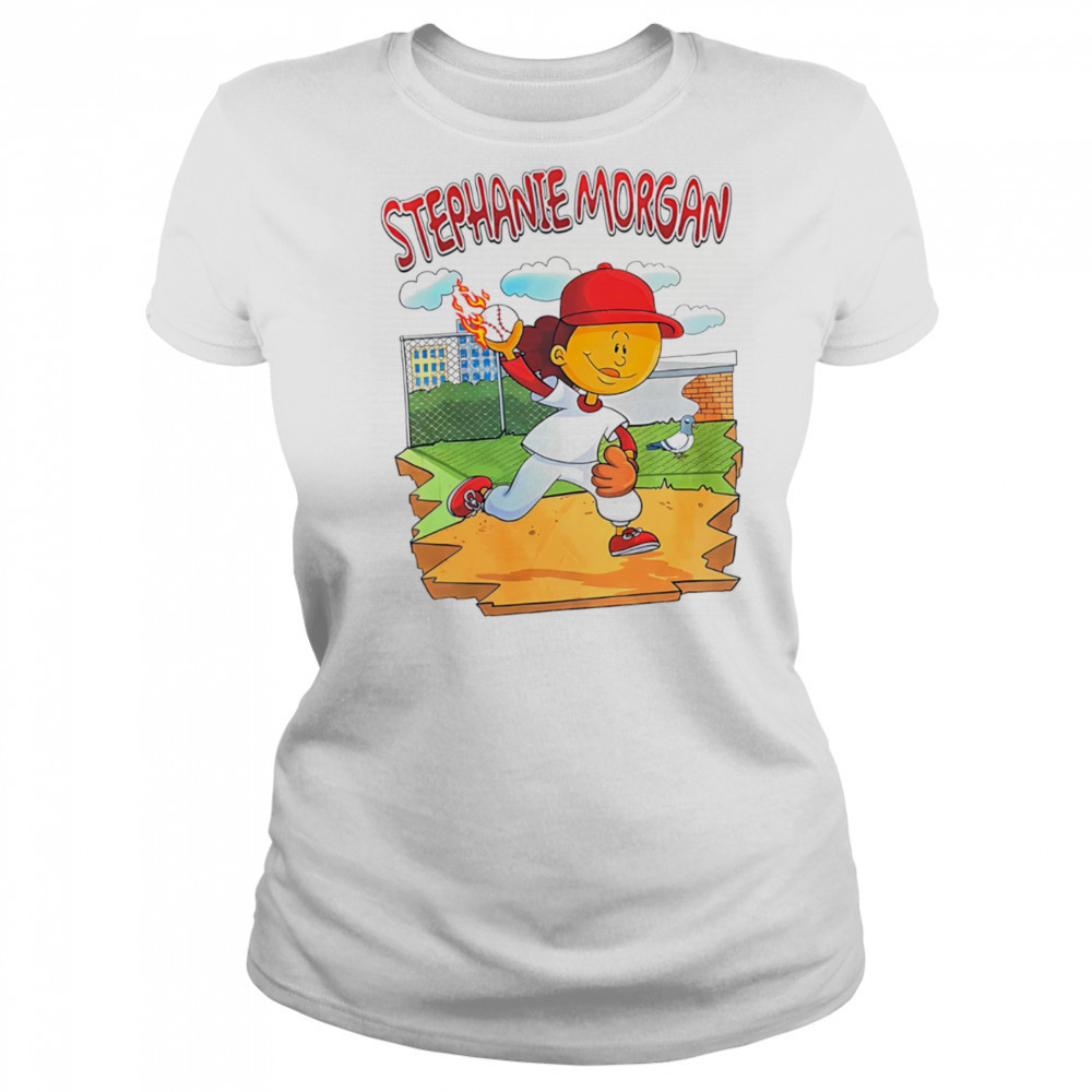 Stephanie Morgan baseball cartoon shirt Women's T-shirt