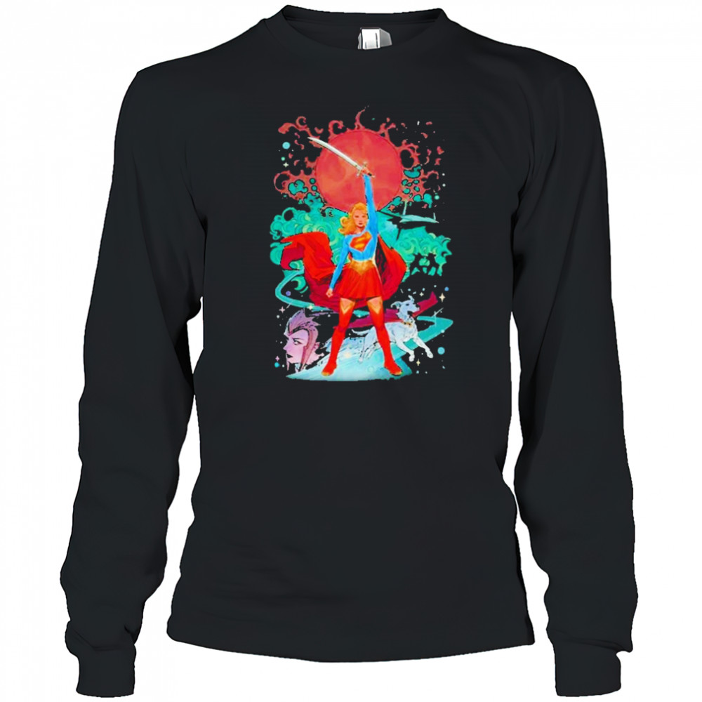 Supergirl Woman Of Tomorrow T-Shirt Long Sleeved