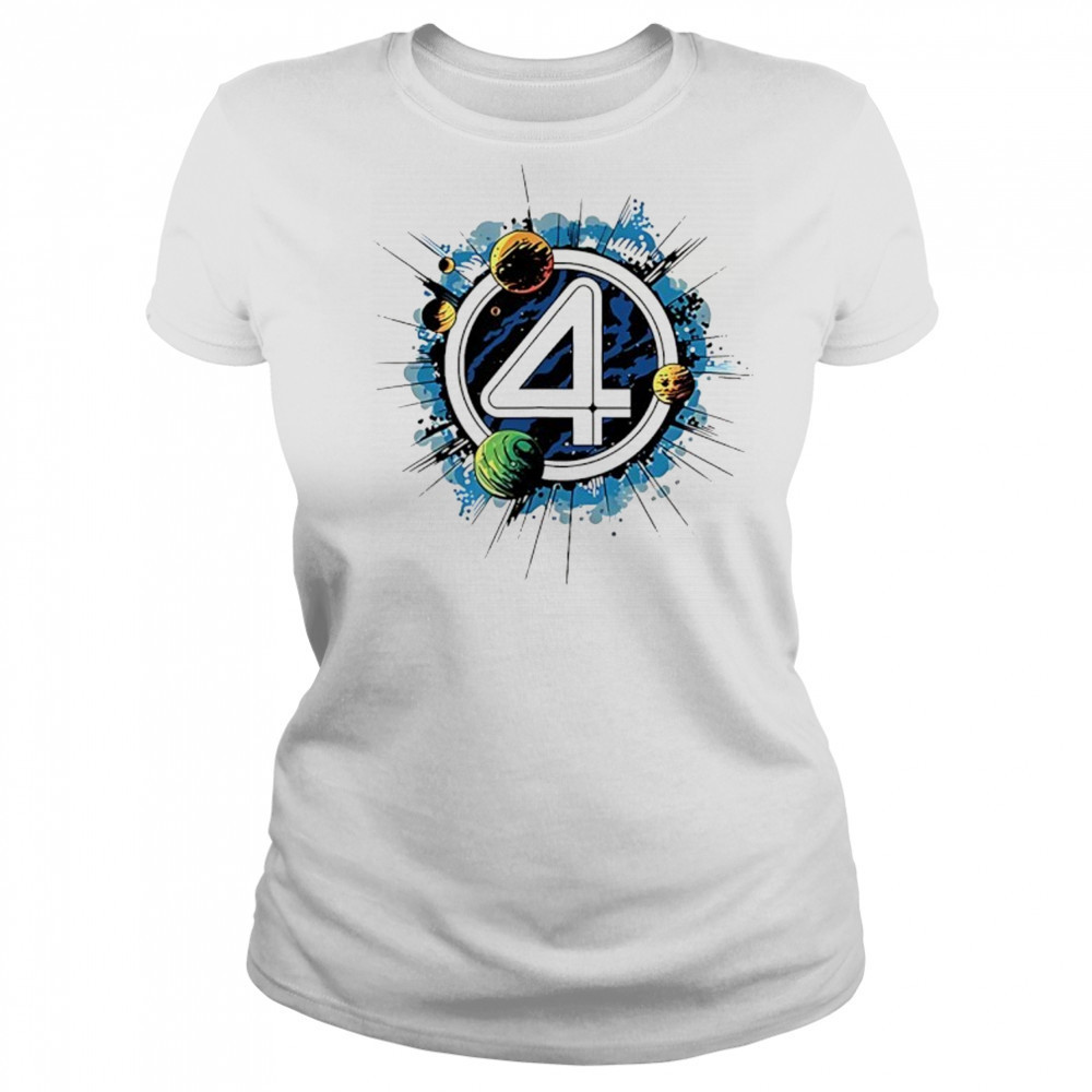 The Fantastic Four movie First Steps Marvel Studios logo shirt Women's T-shirt