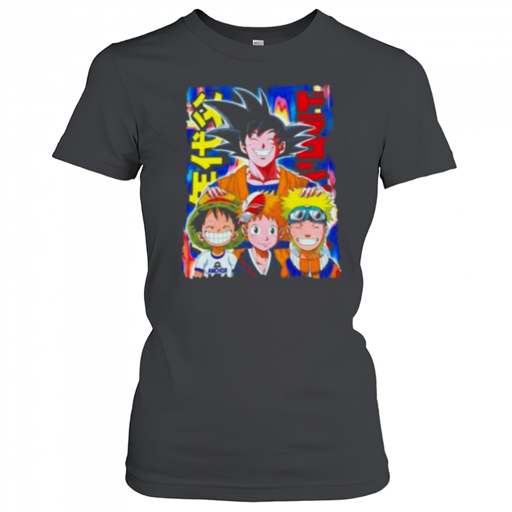 The Father of Anime Goku Luffy Naruto shirt Women's T-shirt