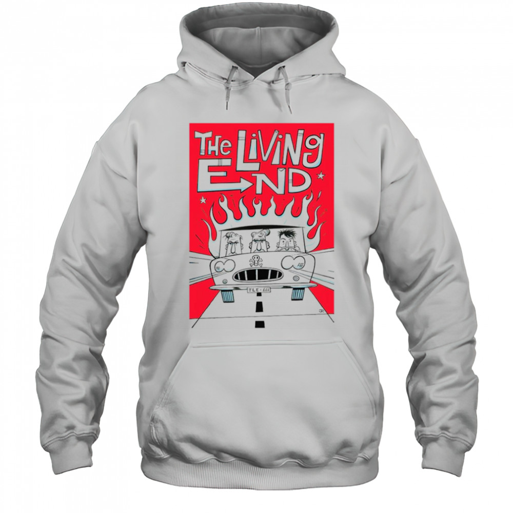 The Living End Cartoon Car Shirt Hoodie