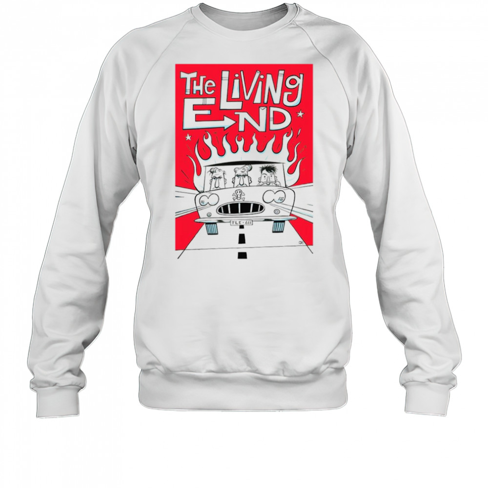 The Living End Cartoon Car Shirt Sweatshirt