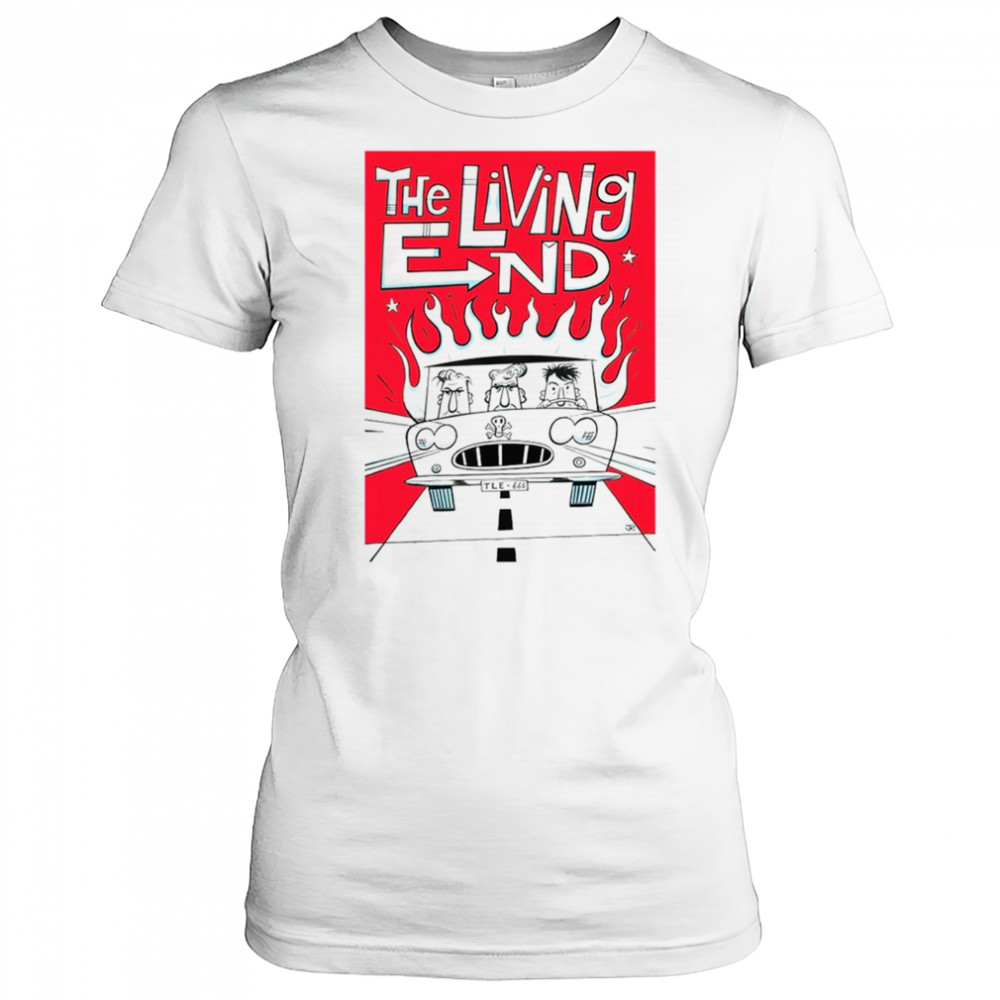 The Living End Cartoon Car Shirt Women's T-shirt