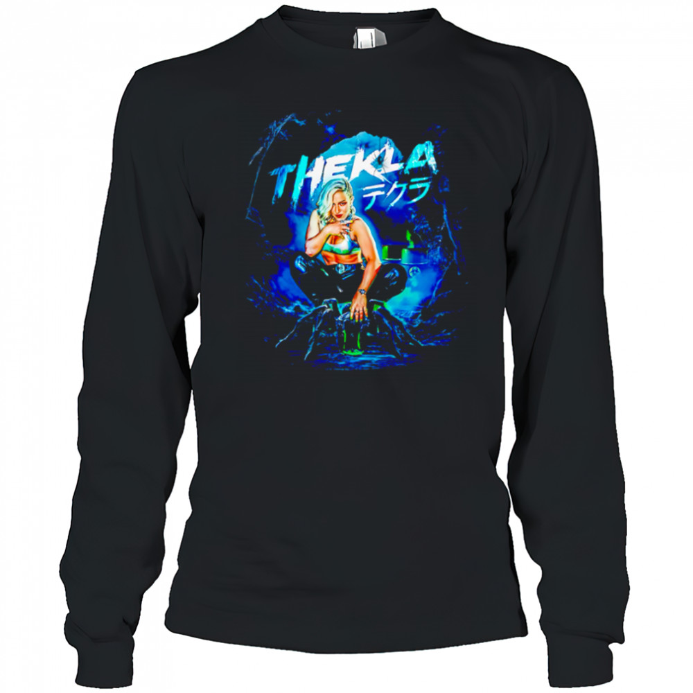 Thekla Tangled Web Comfort Colors Soft Heavyweight shirt Long Sleeved