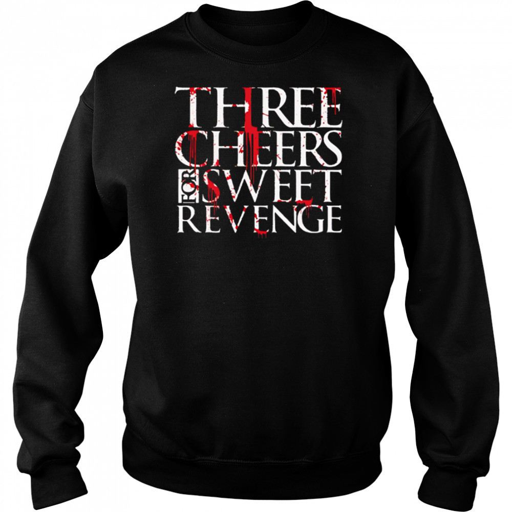 Three Cheers For Sweet Revenge blood stains shirt Hoodie