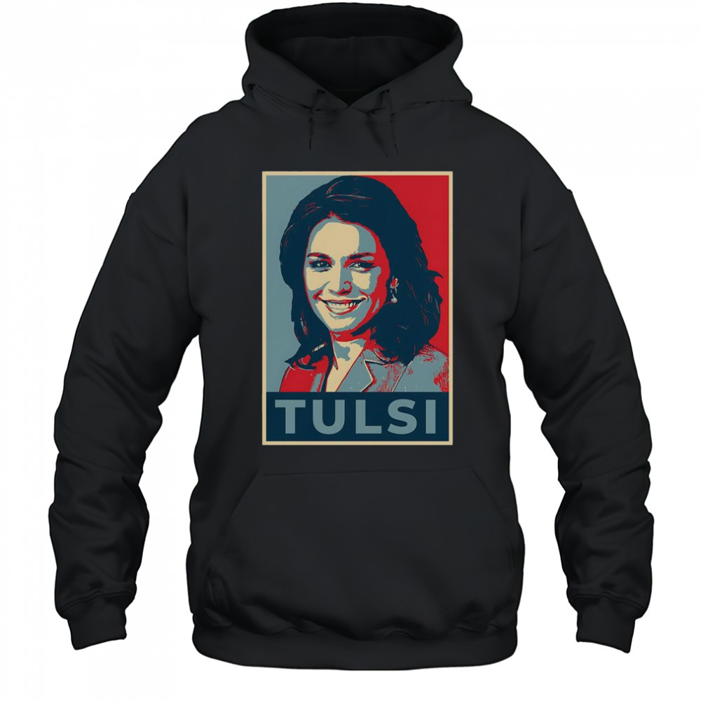 Tulsi Gabbard Portrait Hope T-Shirt Hoodie