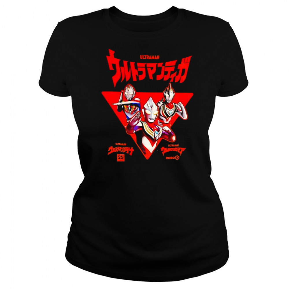 Ultraman Tiga Dyna Gaia superhero shirt Women's T-shirt