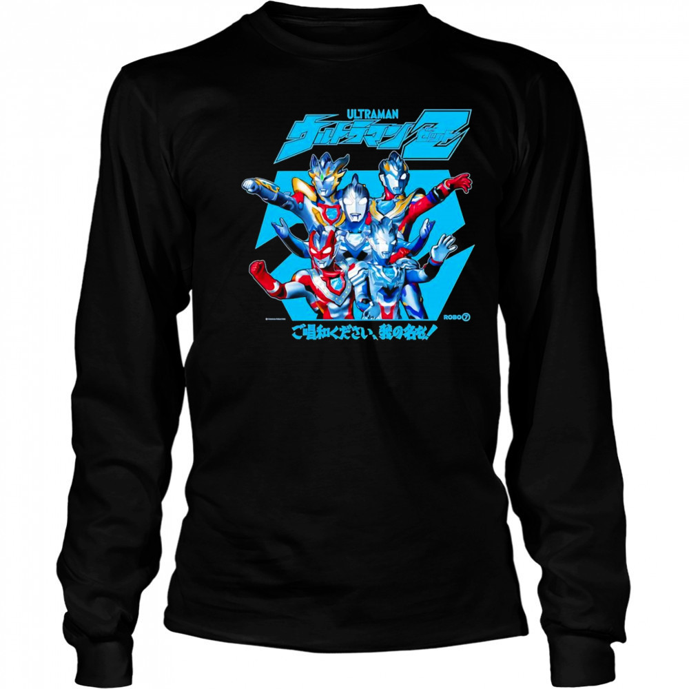 Ultraman Zett graphic shirt Long Sleeved