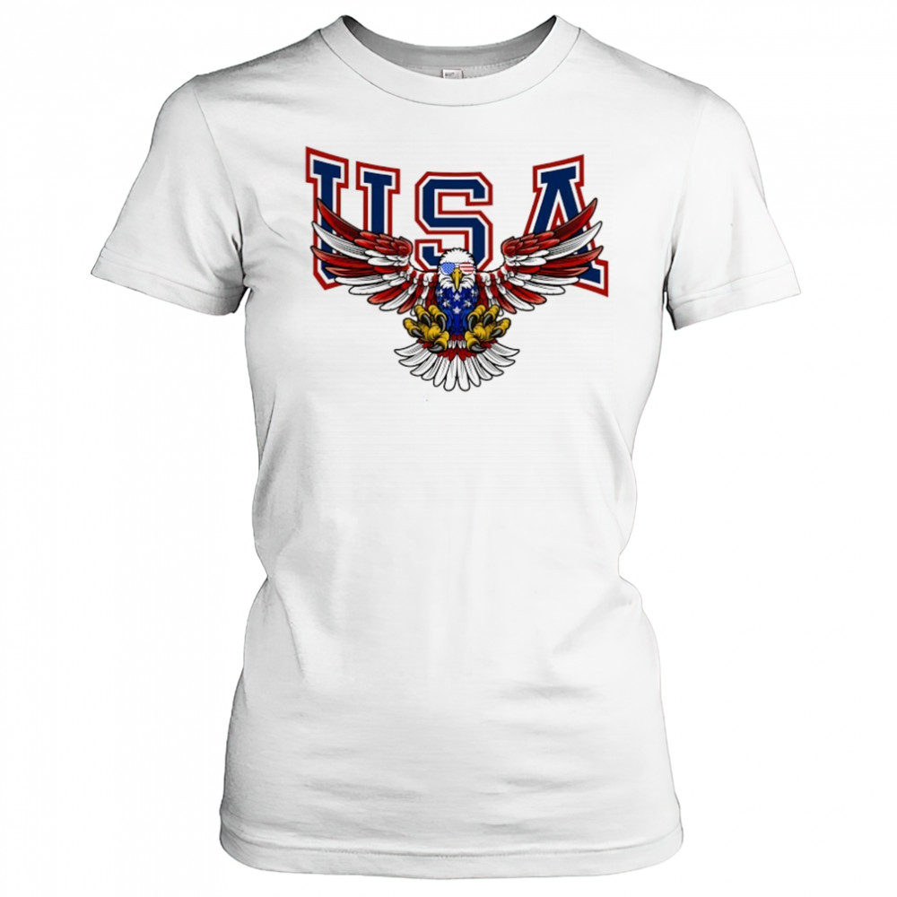 USA Eagle Fly logo shirt Women's T-shirt