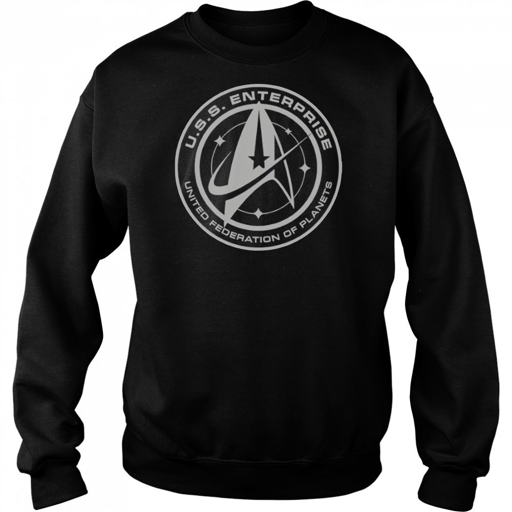 U.S.S. Enterprise United Federation Of Planets T-Shirt Hoodie