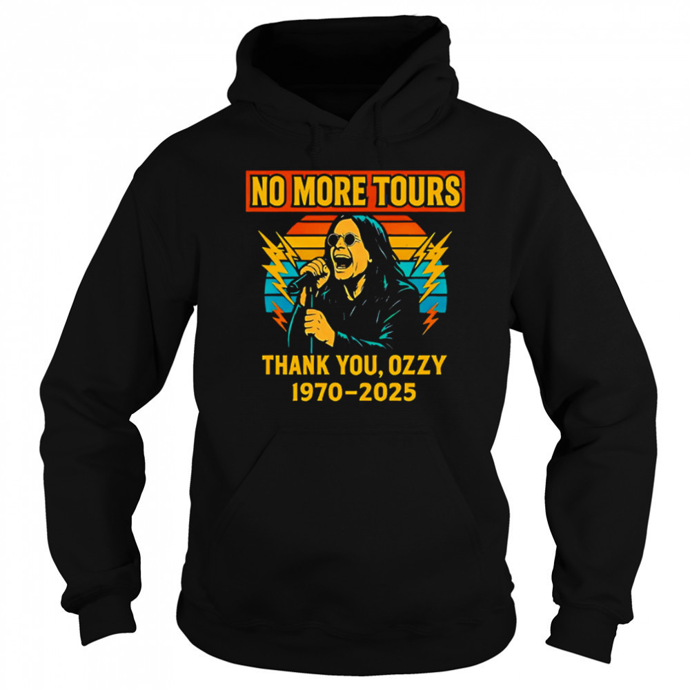 Vintage ozzy osbourne final no more tours shirt Sweatshirt