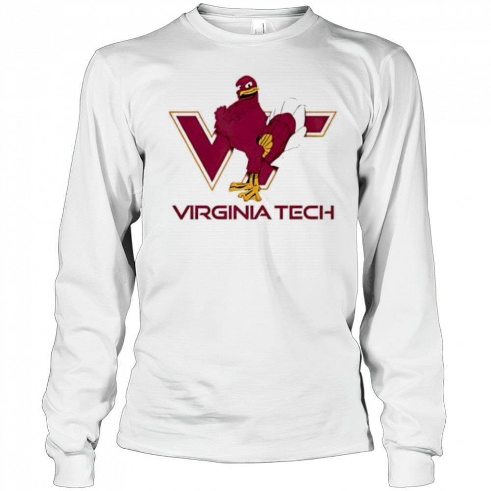 Virginia Tech Hokies logo style shirt Long Sleeved