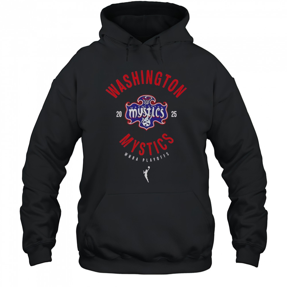 Washington Mystics 2025 WNBA Playoff T-Shirt Hoodie
