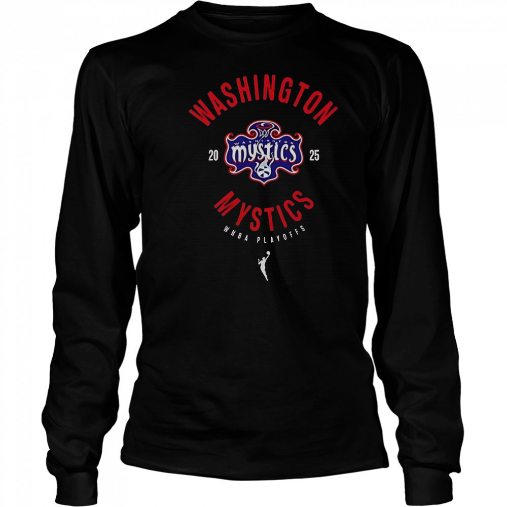 Washington Mystics 2025 WNBA Playoff T-Shirt Long Sleeved