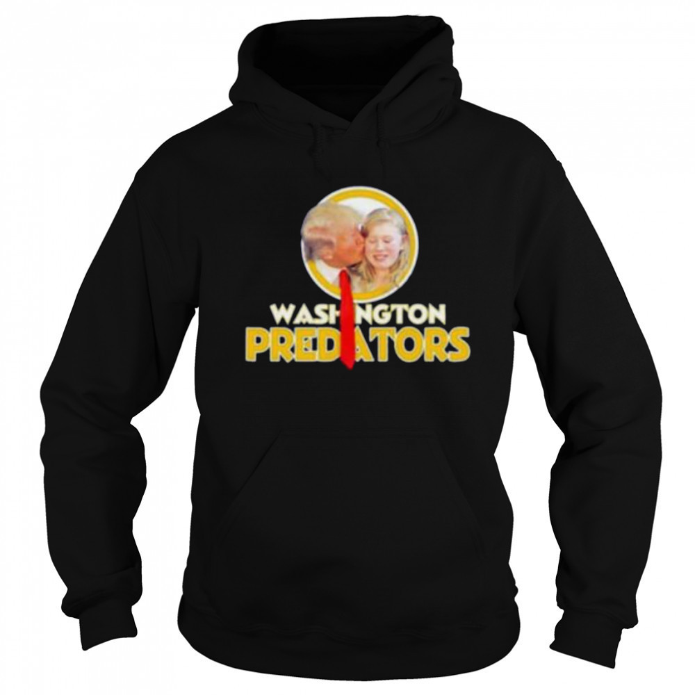 Washington Predators Donald Trump Washington Commanders logo shirt Sweatshirt