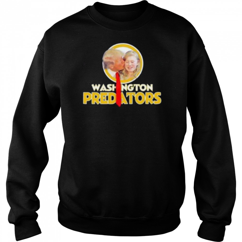 Washington Predators Donald Trump Washington Commanders logo shirt Hoodie