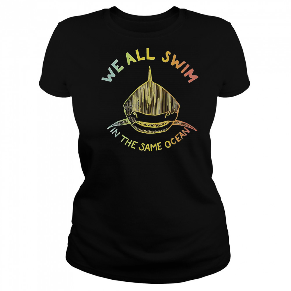 We All Swim In The Same Ocean Pride T-Shirt Women's T-shirt
