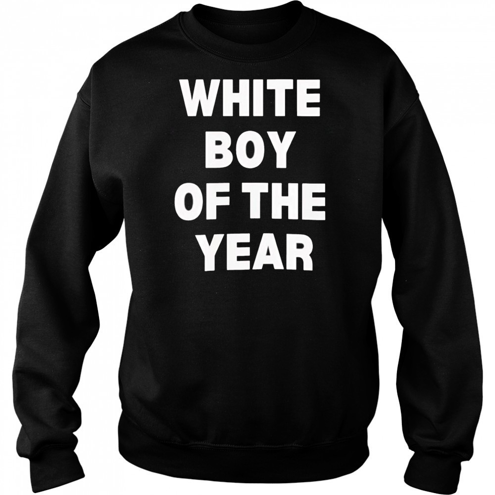 White boy of the year 2025 shirt Hoodie