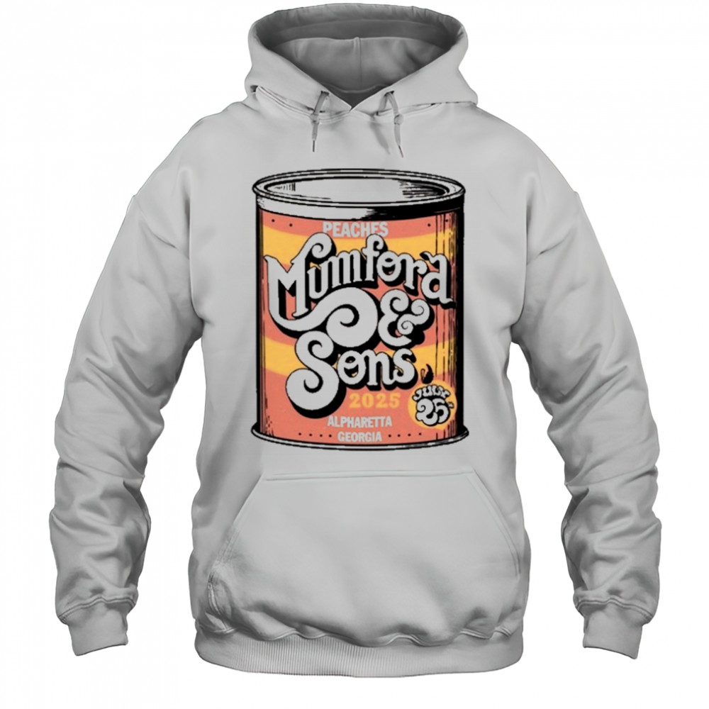 07.26.2025 Mumford & Sons Alpharetta GA T-Shirt Hoodie