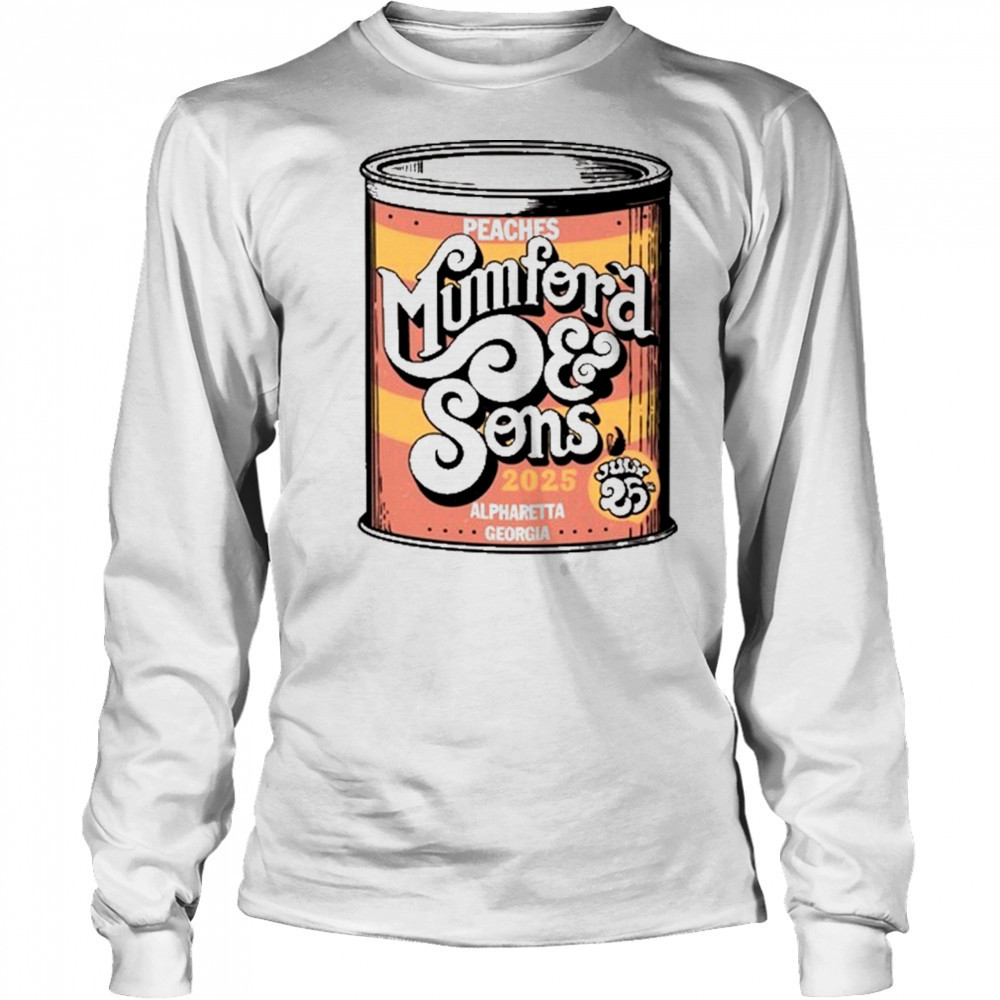 07.26.2025 Mumford & Sons Alpharetta GA T-Shirt Long Sleeved