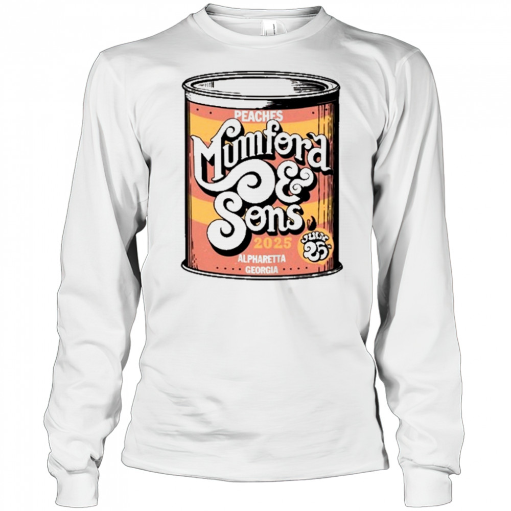 07.26.2025 Mumford & Sons Alpharetta GA T-Shirt Long Sleeved