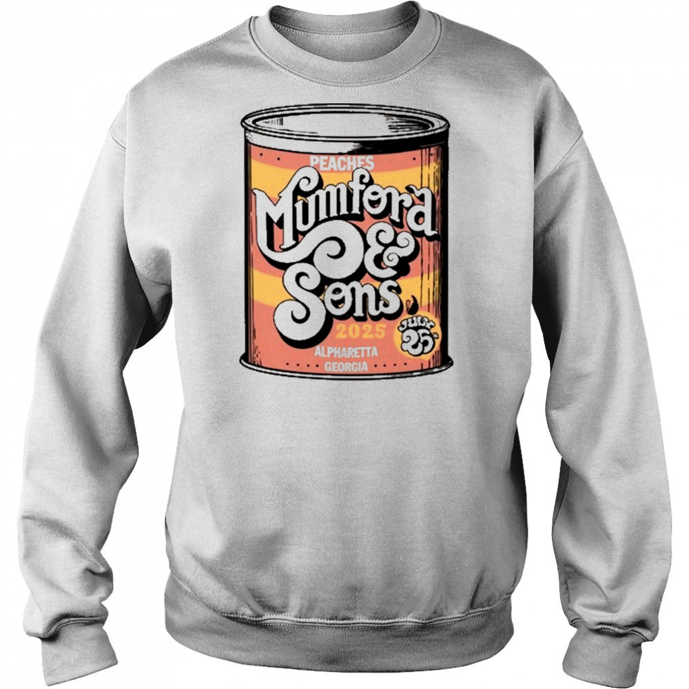 07.26.2025 Mumford & Sons Alpharetta GA T-Shirt Hoodie