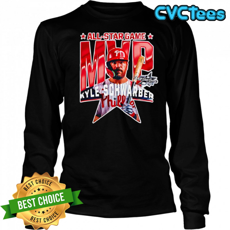 All-star game MVP Kyle Schwarber shirt Long Sleeved