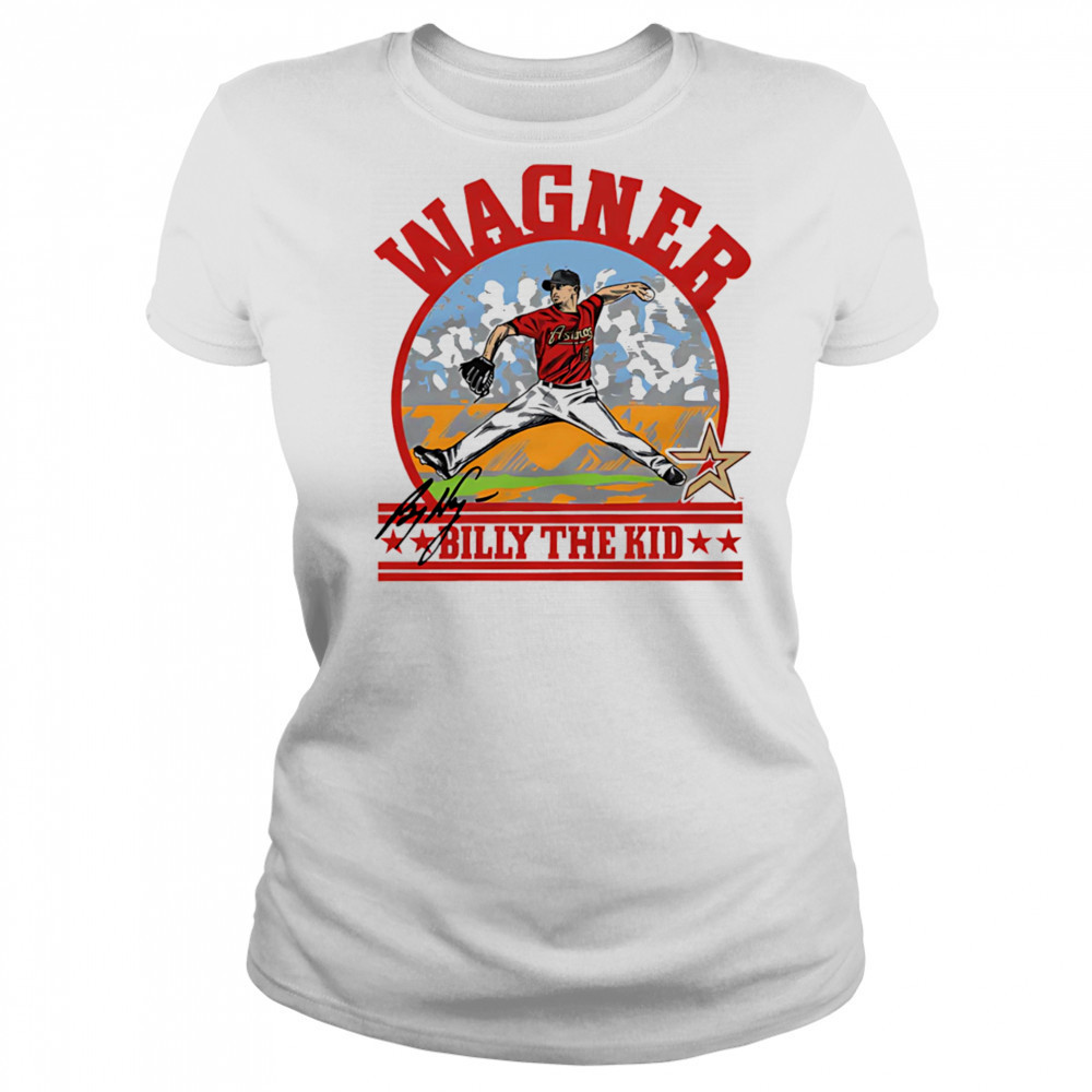 Astros Billy Wagner Billy the kid signature shirt Women's T-shirt