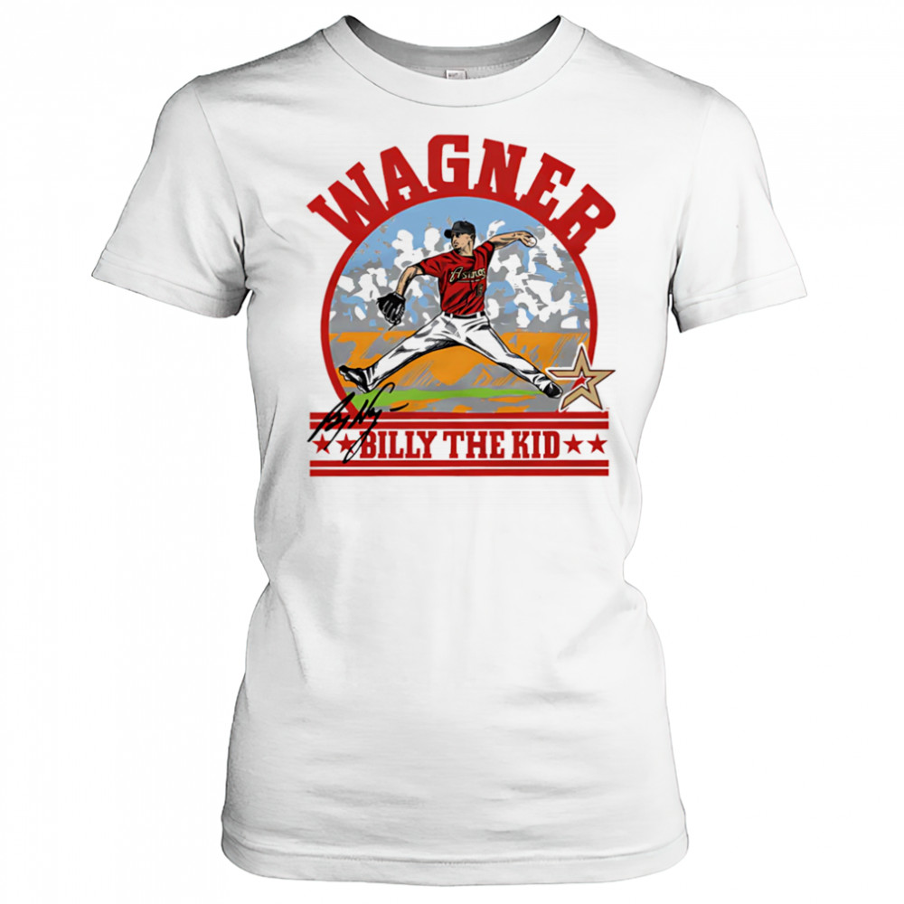 Astros Billy Wagner Billy the kid signature shirt Women's T-shirt