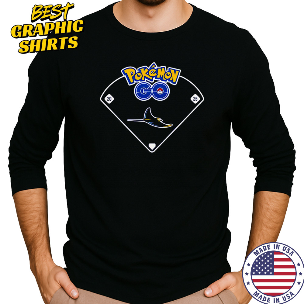 Bay Rays x Pokémon GO shirt Long Sleeved