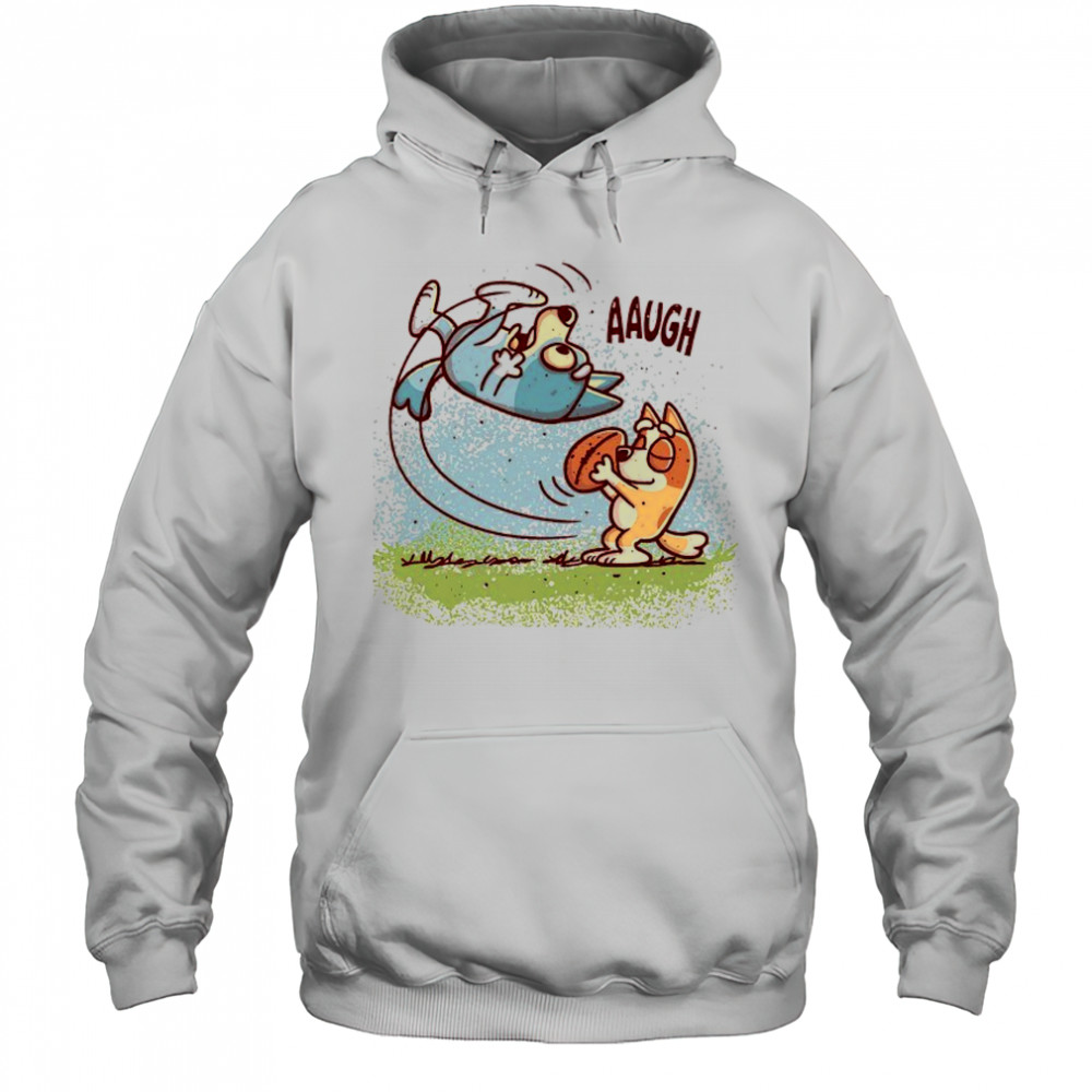 Bluey and Bingo X Peanuts Football Heelers shirt Hoodie