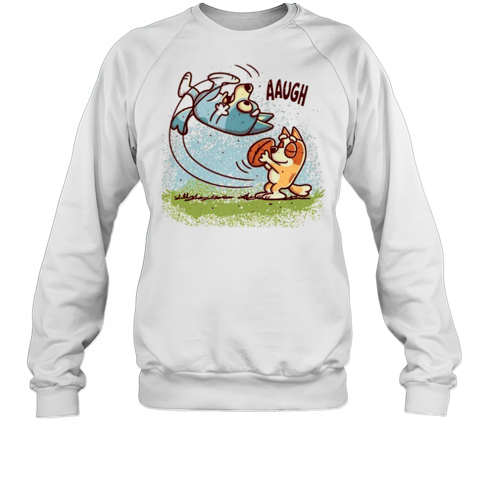 Bluey and Bingo X Peanuts Football Heelers shirt Sweatshirt