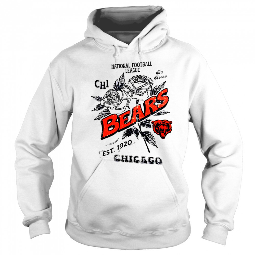 Chicago Bears Rose National Football League Est 1920 T-Shirt Sweatshirt