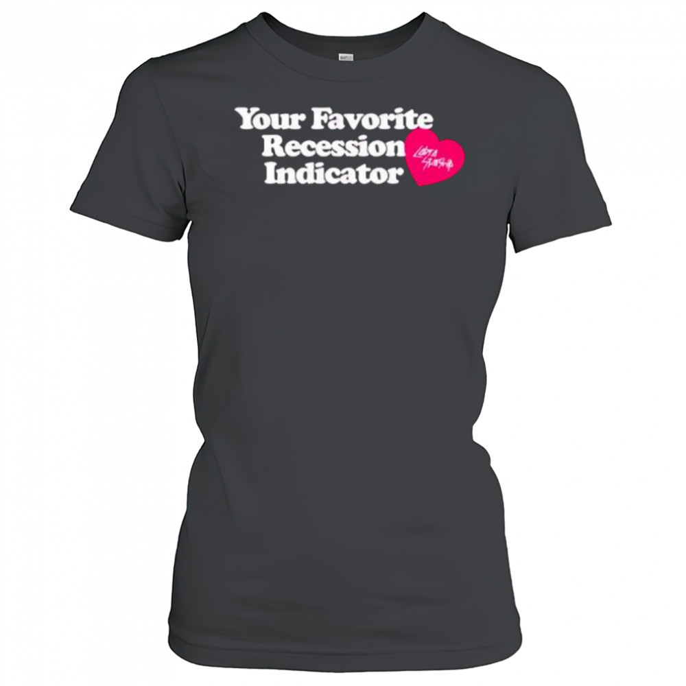 Cobra starship your favorite recession indicator shirt Women's T-shirt