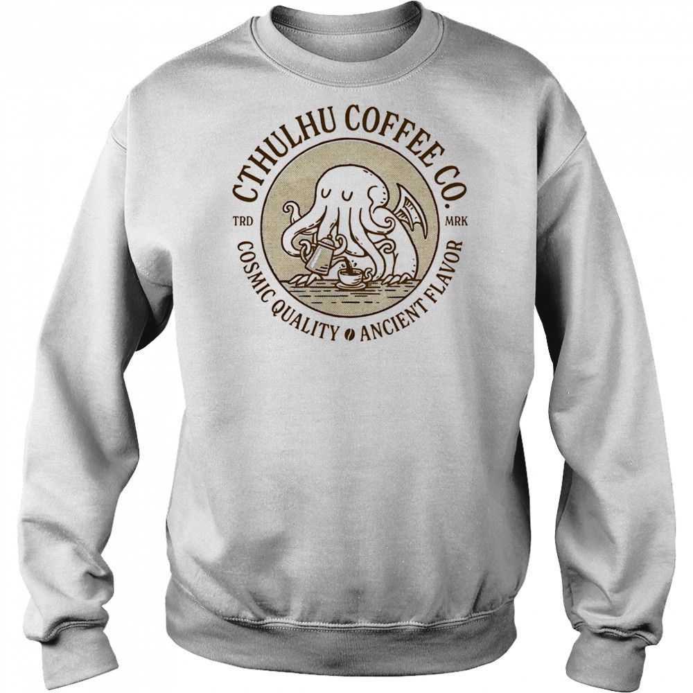 Cthulhu Coffee cosmic quality ancient flavor shirt Hoodie