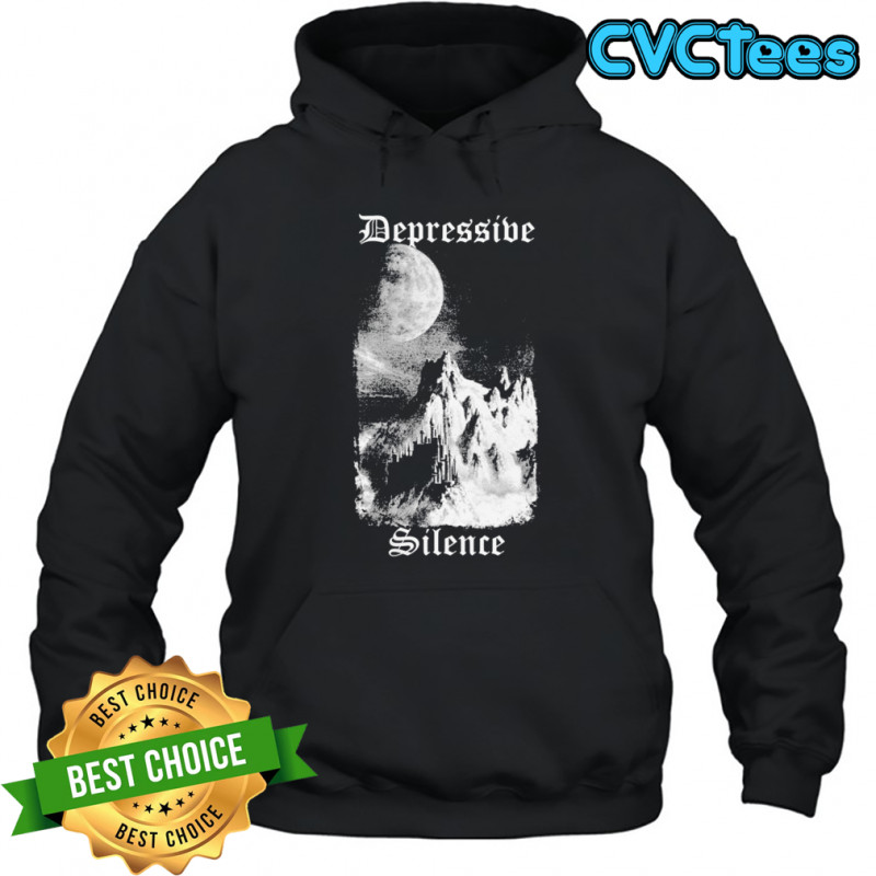 Depressive Silence Mourning T-shirt Hoodie
