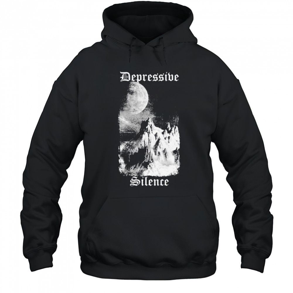 Depressive Silence Mourning T-shirt Hoodie