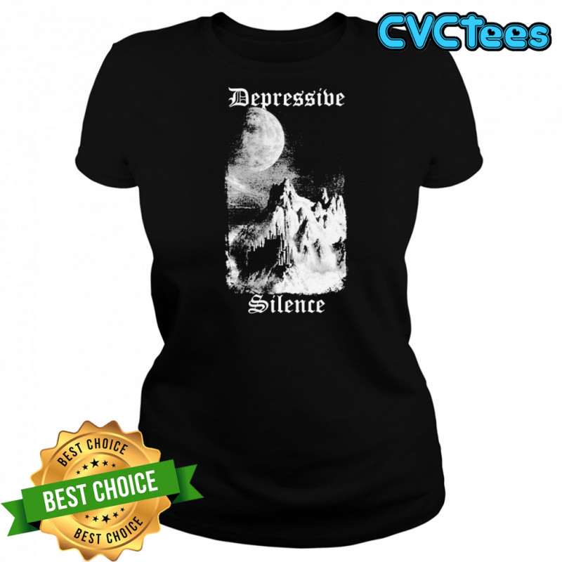 Depressive Silence Mourning T-shirt Women's T-shirt