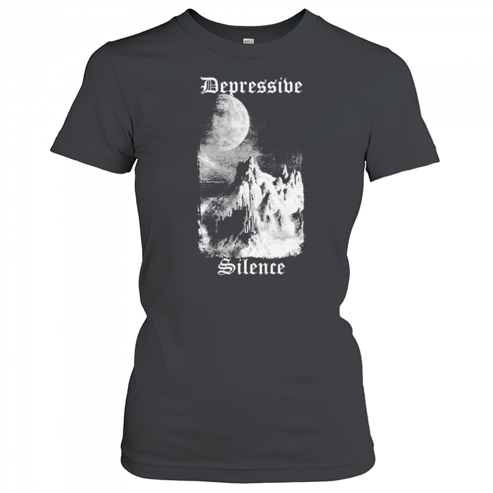 Depressive Silence Mourning T-shirt Women's T-shirt