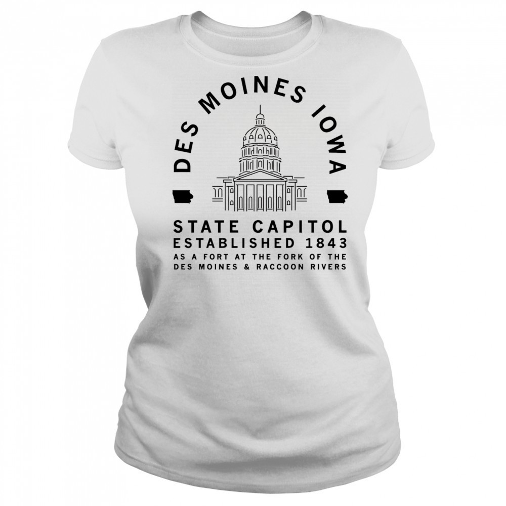Des Moines Capitol 1843 shirt Women's T-shirt