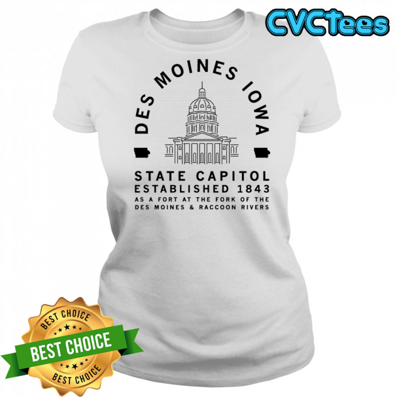 Des Moines Capitol 1843 shirt Women's T-shirt