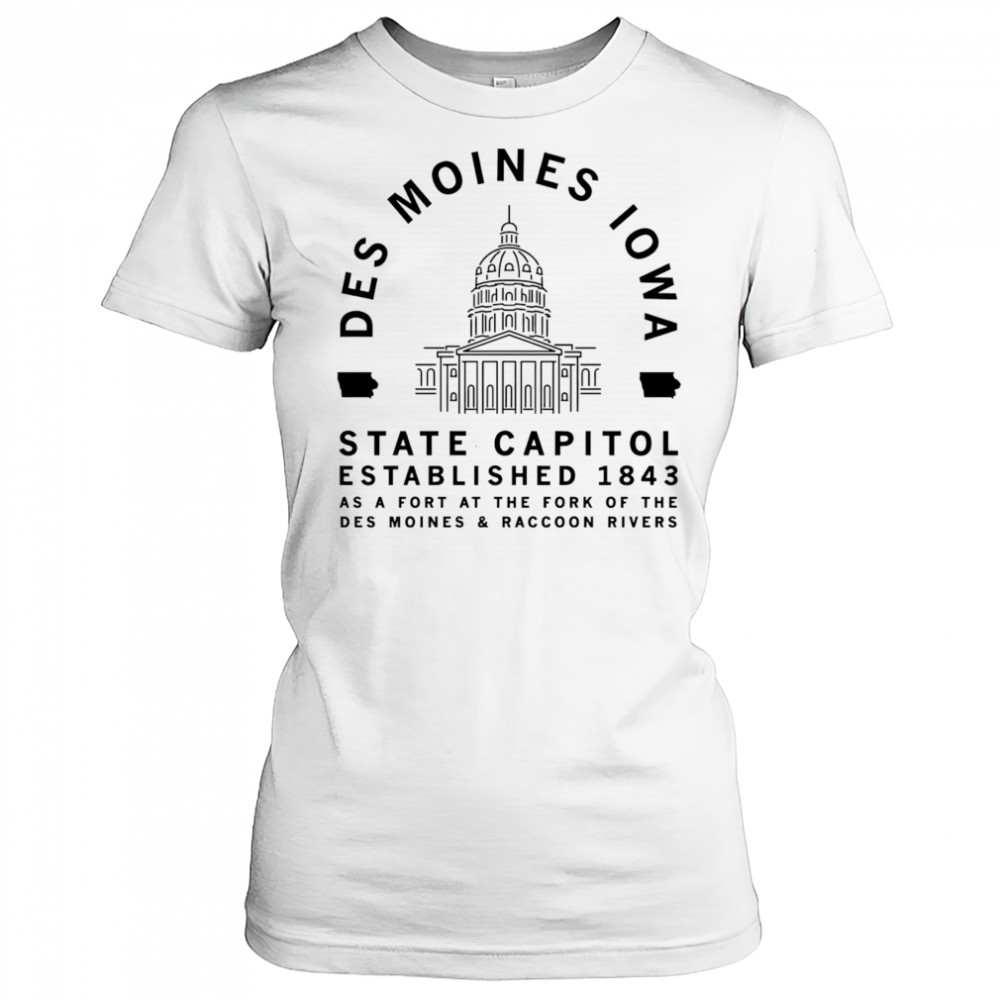 Des Moines Capitol 1843 shirt Women's T-shirt