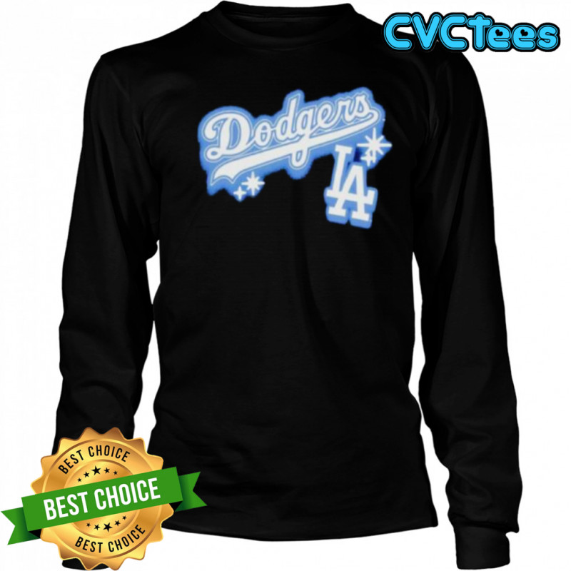 Dodgers Starburst Graphic Shirt Long Sleeved