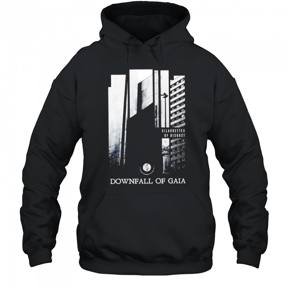 Downfall of Gaia Silhouettes of Disgust shirt Hoodie