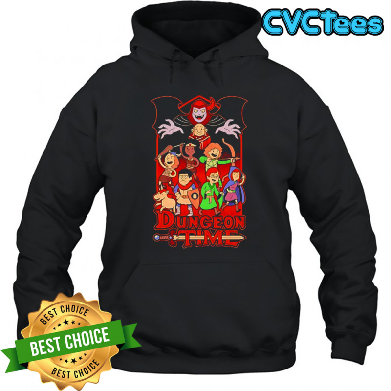 Dungeon Time Animation RPG Adventure Time shirt Hoodie