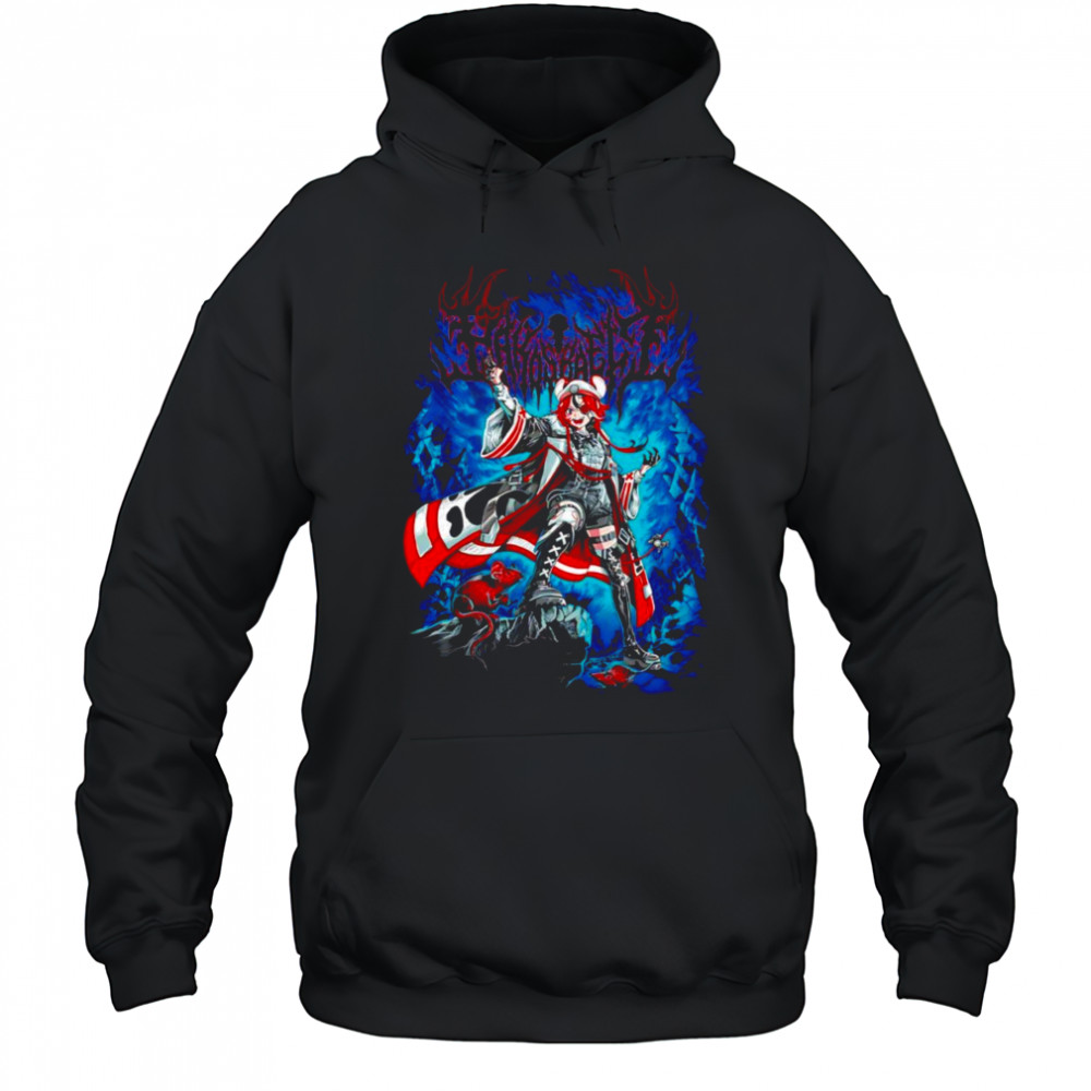 Hakos Baelz Metalcropolis shirt Hoodie