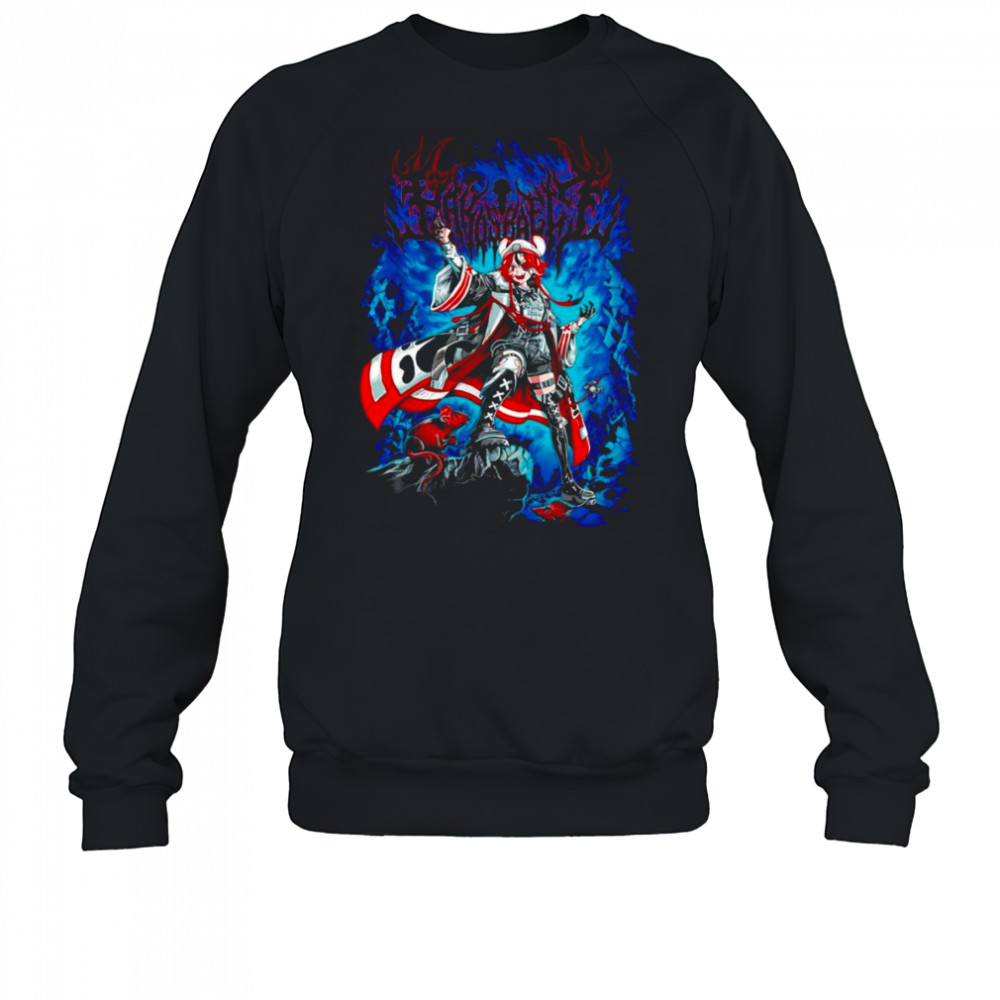 Hakos Baelz Metalcropolis shirt Sweatshirt