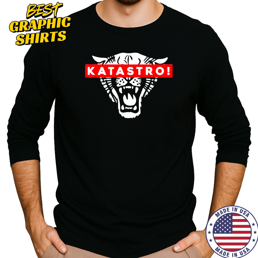 Katastro Dyed Panther T-shirt Long Sleeved